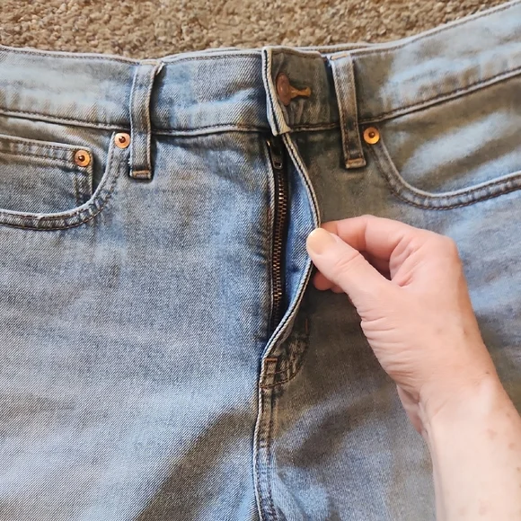 J. Crew Light Blue Straight Jeans - Picture 7 of 10